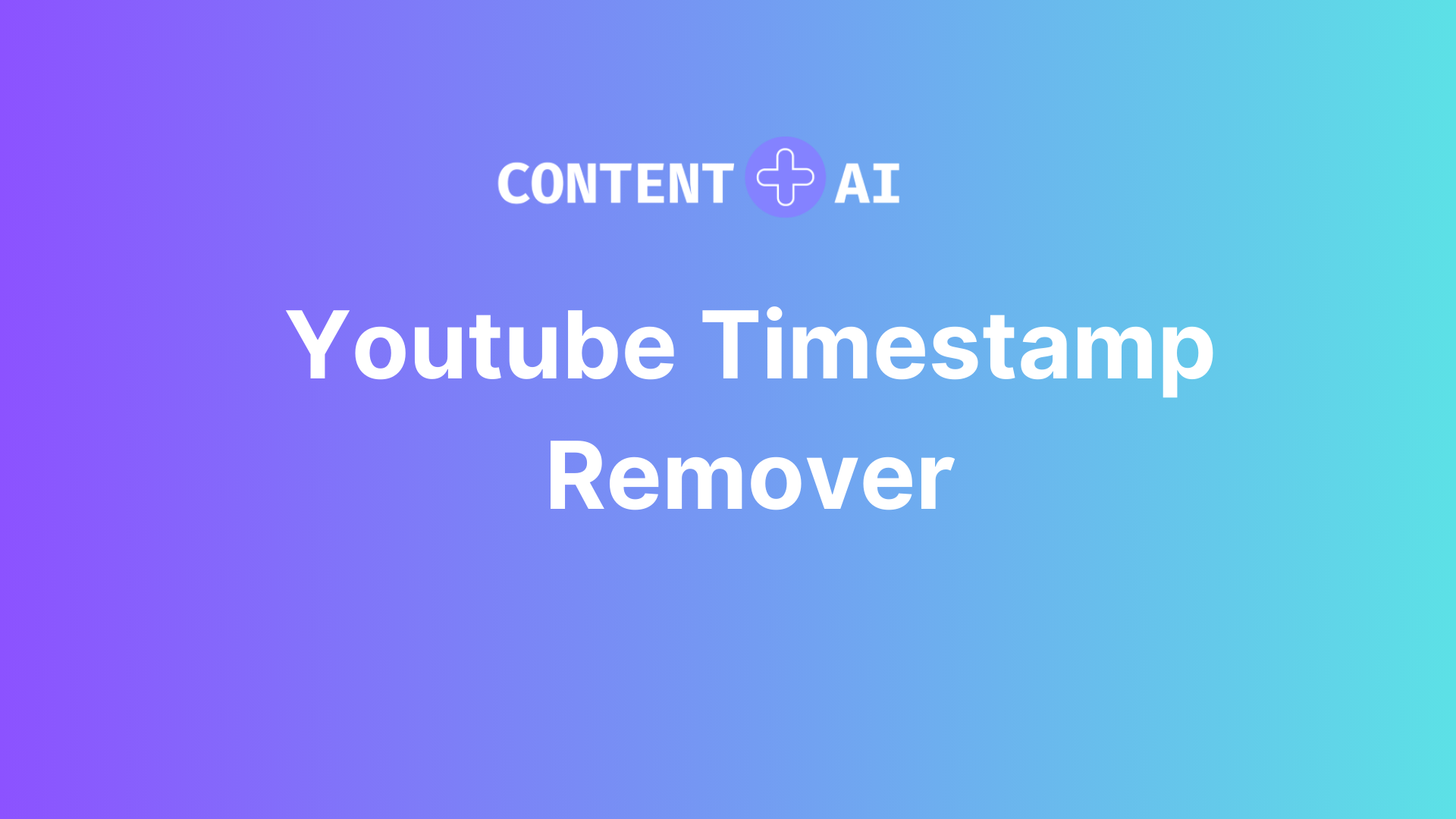 How to remove timestamp from a youtube transcript?